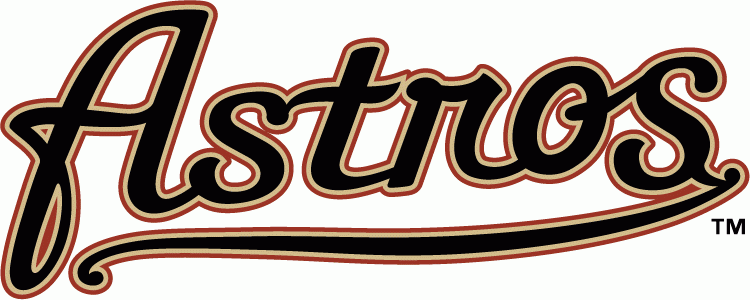 Houston Astros 2000-2012 Wordmark Logo iron on paper